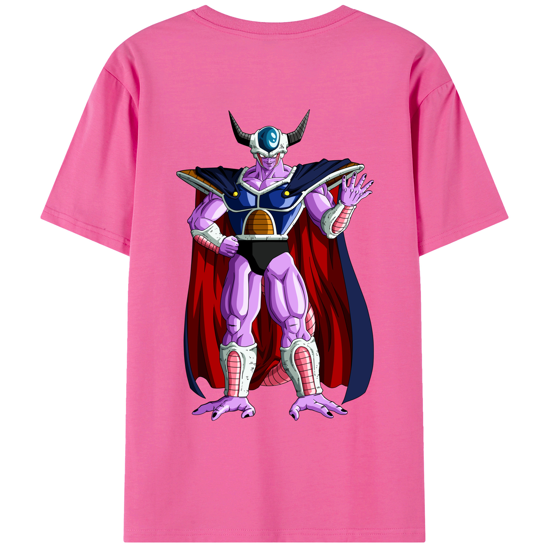 （画像用） ドラゴンボール コルド大王 DRAGON BALL King Cold レディース半袖Tシャツ(バックプリント)